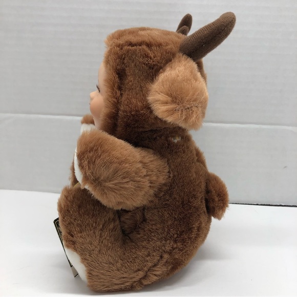 Vintage Geppeddo "Russell Reindeer" Porcelain Doll NWT Children’s Toy 2000 - Picture 4 of 9